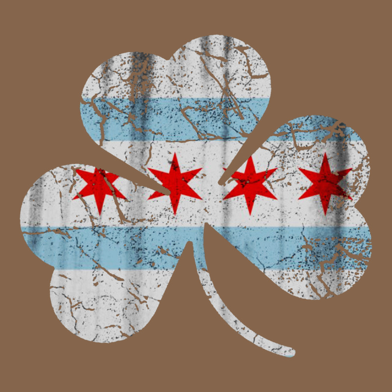 Irish Chicago Flag Shamrock Premium Tee by artisFamous | Teevron