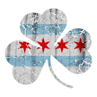 irish chicago flag shamrock | Teevron