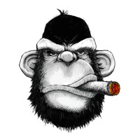 Monkey Smoking Premium Tee | Teevron