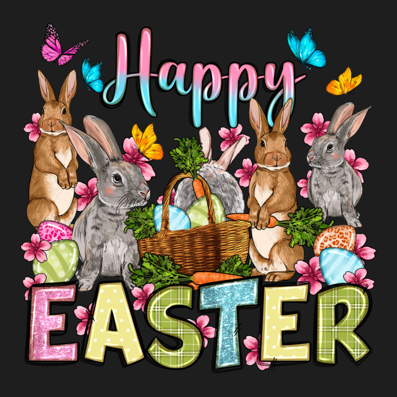 Happy Easter Bunnys Classic Tee by OliviaCreatesArt | Teevron