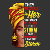 black history month shirt african woman afro i am the storm t shirt | Teevron