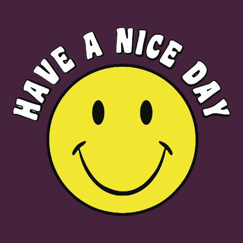 Retro   Have A Nice Day   Smile Happy Face Premium Tee by artisFamous | Teevron