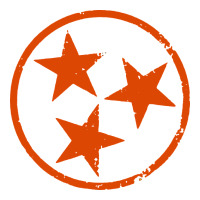 Tennessee Flag Vintage Grunge Distressed Graphic Premium Tee | Teevron