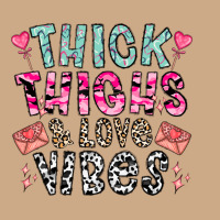 Thick Thighs And Love Vibes Vintage Hoodie | Teevron