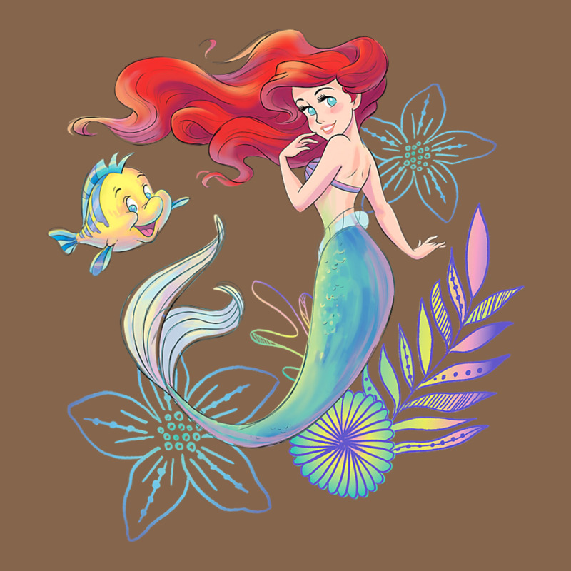 The Little Mermaid Ari  And Flounder Sea T Shirt Premium Tee by artisFamous | Teevron