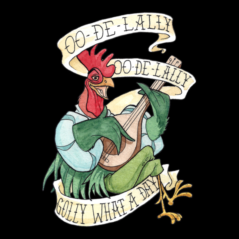 Alan A Dale Rooster  Oo De Lally Golly What A Day Tattoo Watercolor Pa Premium Tee by artisFamous | Teevron