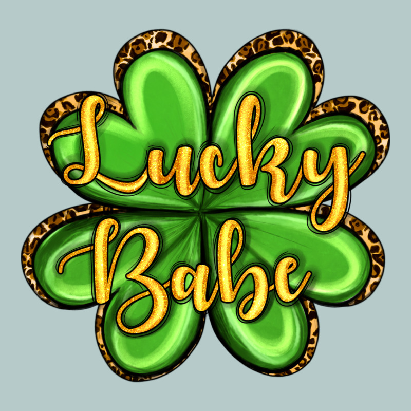 St. Patrick's Lucky Babe Heavy Core Tee by OliviaCreatesArt | Teevron