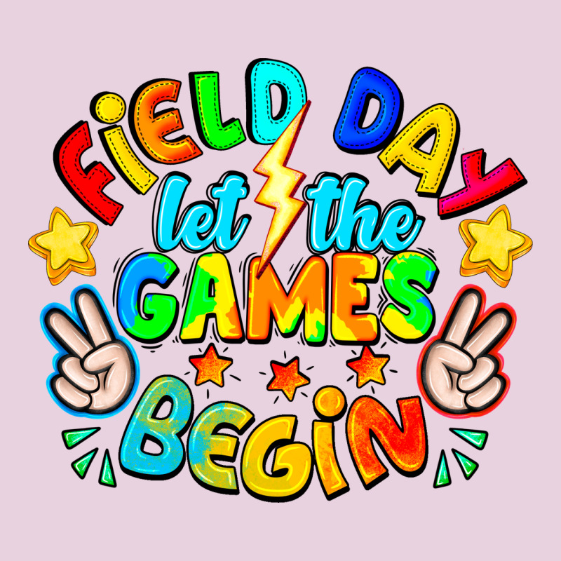 Field Day Let The Games Begin Ladies Tee by CowhideDigitalArt | Teevron