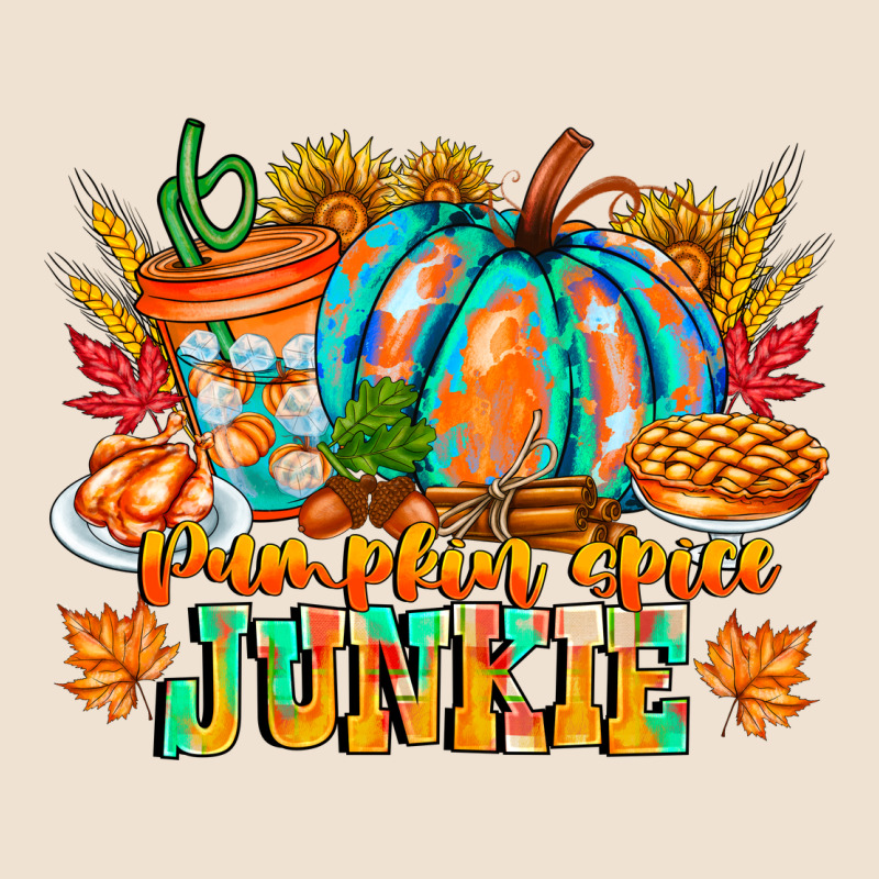 Pumpkin Spice Junkie Urban Heavy Tee by CowhideDigitalArt | Teevron