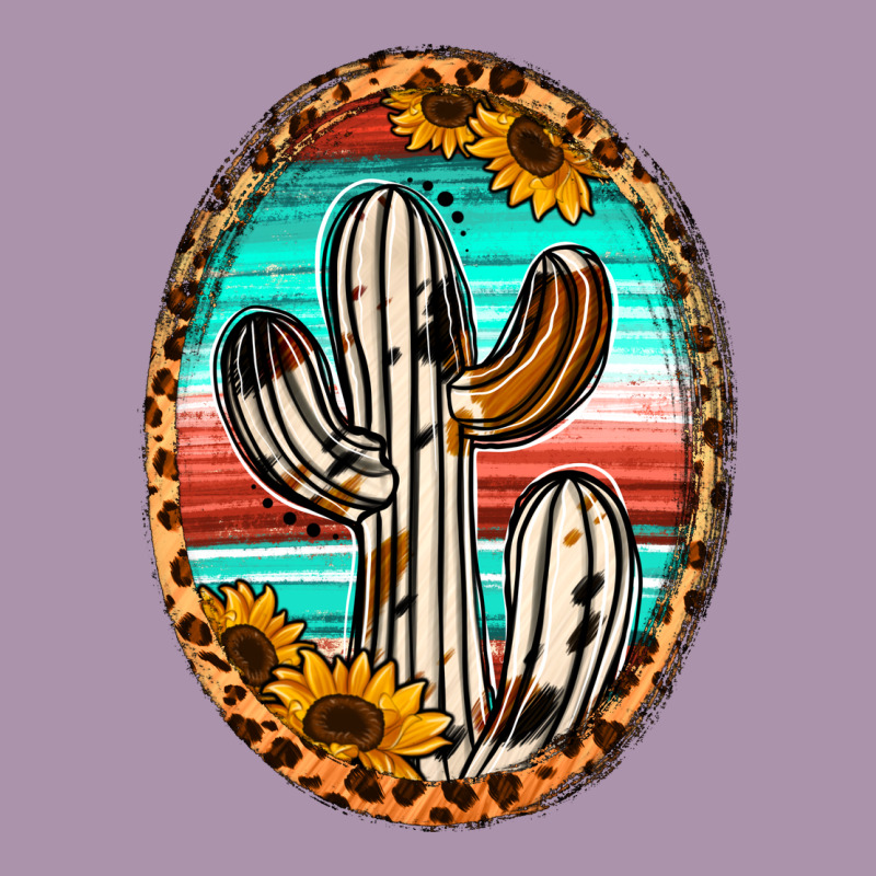 Cowhide Serape And Sunflower Cactus Heavyweight Hoodie by Jasminsmagicworld | Teevron