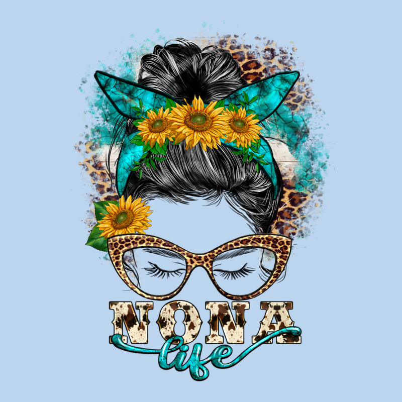 Nona Life Messy Bun Classic Tee by BarkalooDesign | Teevron