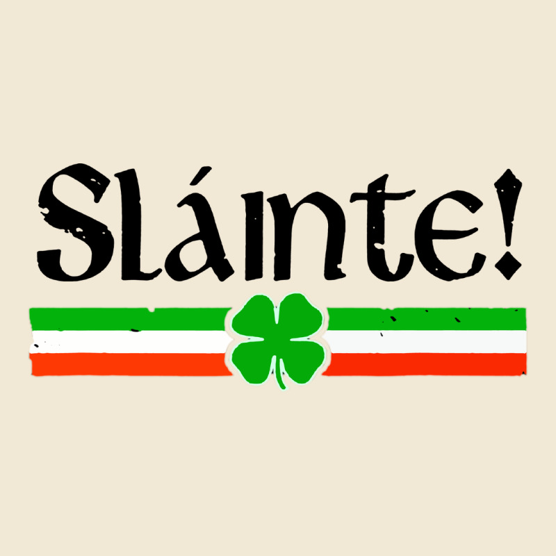 Slainte Shirt Irish Cheers Toast Shamrock Premium Tee by artisFamous | Teevron