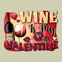Wine Is My Valentine's Day Heavy Core Tee | Teevron