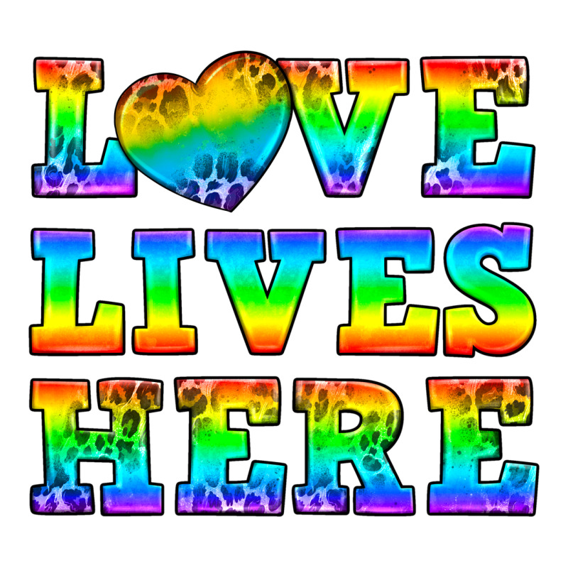 Western Love Lives Here Premium Tee by BundleAndBundleShop | Teevron