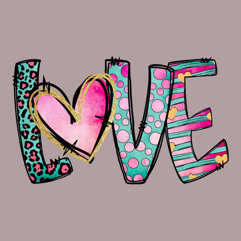 Valentine Love Vintage Hoodie by CowhideDigitalArt | Teevron