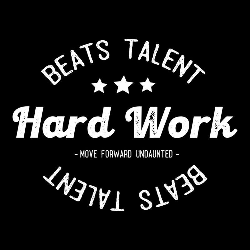 Hard Work Beats Talent Premium Tee by artisFamous | Teevron