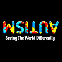 Autism Seeing The World Differently Premium Tee | Teevron