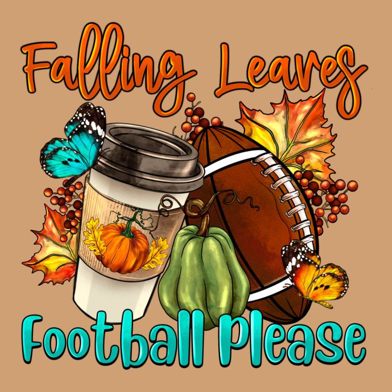 Falling Leaves Football Please Vintage Tee by LillyAllenDesigns | Teevron