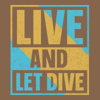Live And Let Dive Retro Style Premium Tee | Teevron