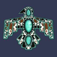 Cowhide Turquoise Thunderbird Heavyweight Hoodie | Teevron