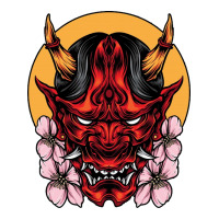 Demon Oni Mask Premium Tee | Teevron
