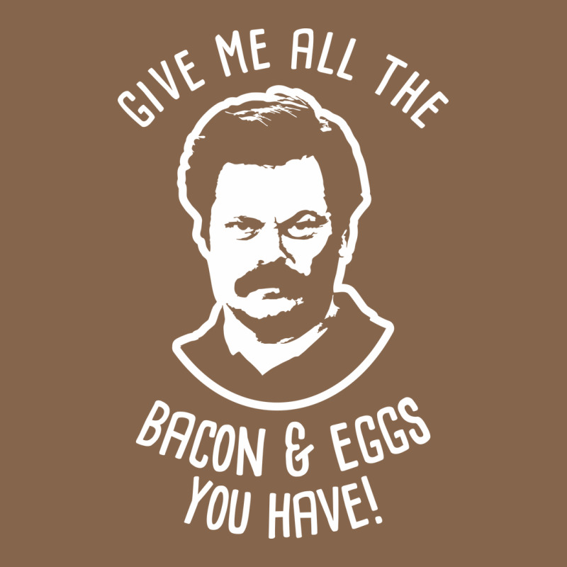 Ron Tv Show Parks Swanson - Bacon & Eggs Premium Tee by artisFamous | Teevron