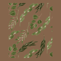 Watercolor Eucalyptus Pattern Premium Tee | Teevron