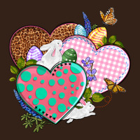 Easter Day Western Easter Hearts Heavy Core Tee | Teevron