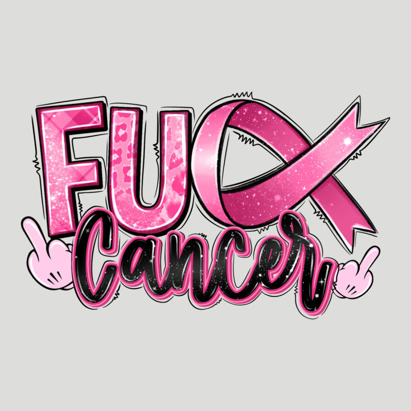 Fuck Breast Cancer Zipper Hoodie by RanaPortraitStore | Teevron