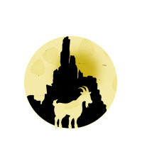 Big Thunder Mountain Goat Premium Tee | Teevron