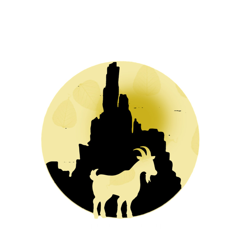 Big Thunder Mountain Goat Premium Tee by artisFamous | Teevron