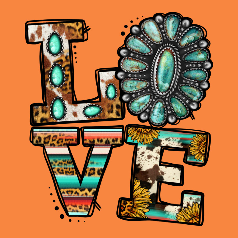 Turquoise Serape Love Premium Sweatshirt by Jasminsmagicworld | Teevron