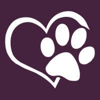 Dog Dad Mom Puppy Shirt Love Dogs Paw Print Heart Women Men  Shirt Premium Tee | Teevron