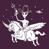 Alien Riding Unicorn  Cool Ufo Cowboy Premium Tee | Teevron