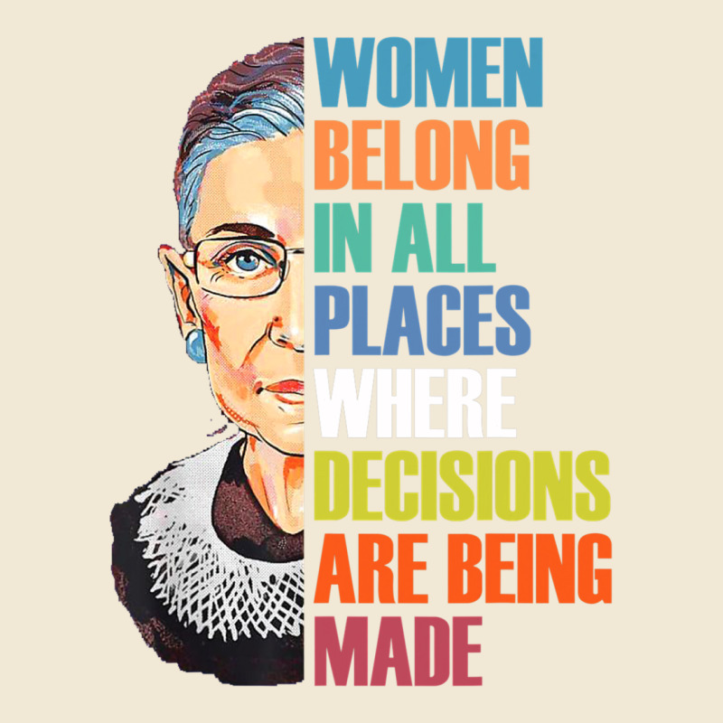 Women Belong In All Places R.u.th Bader Gins.burg R.b.g T Shirt Premium Tee by artisFamous | Teevron