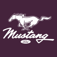 Mustang Pony Script Premium Tee | Teevron