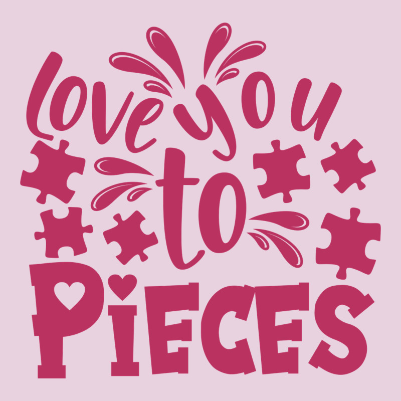 Love You To Pieces Ladies Tee by CowhideDigitalArt | Teevron