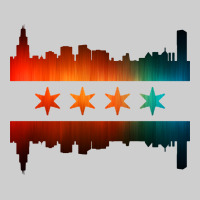 Chicago Flag Skyline Premium Tee | Teevron
