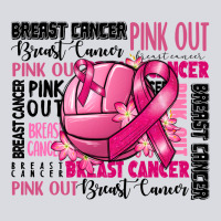 Volleyball Pink Out Breast Cancer Zipper Hoodie | Teevron