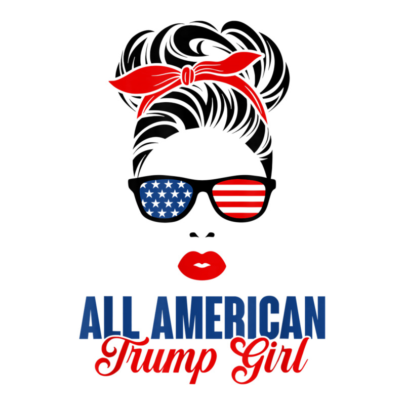 All American Trump Girl Premium Tee by artisFamous | Teevron