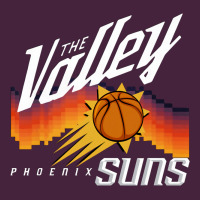 The Valley Oop Phoenix Basketball Retro Sunset Basketball T Shirt Premium Tee | Teevron