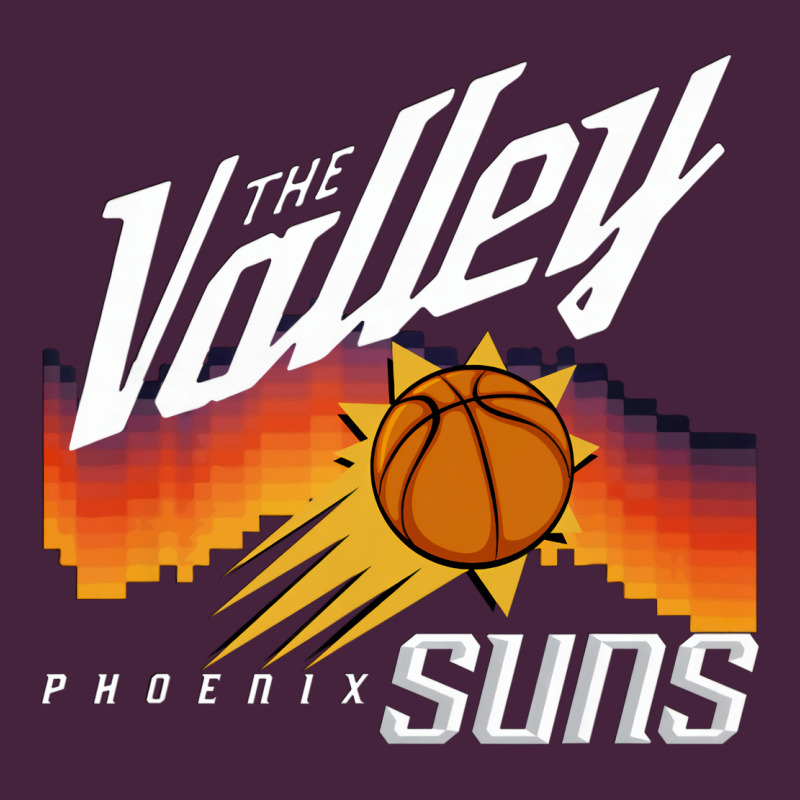 The Valley Oop Phoenix Basketball Retro Sunset Basketball T Shirt Premium Tee by artisFamous | Teevron