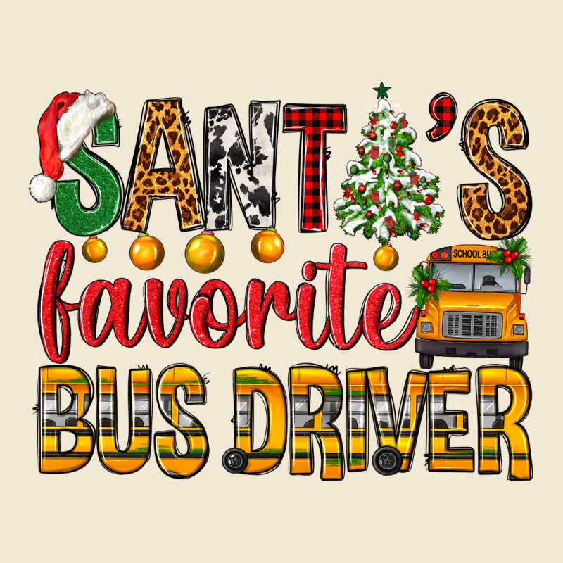 Santa's Favorite Bus Driver Premium Tee by BundleAndBundleShop | Teevron