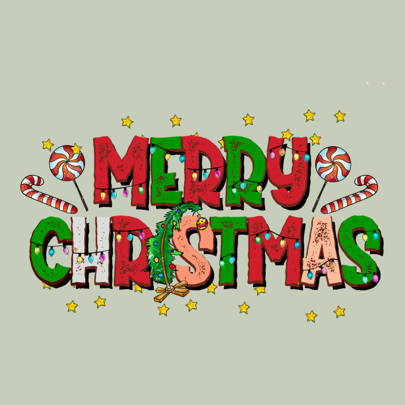 Festive Merry Christmas Greeting Ladies Tee by CowhideDigitalArt | Teevron