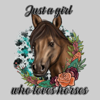 Just A Girl Who Loves Horses Premium Tee | Teevron
