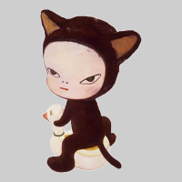 Yoshitomo Nara Cute Cat Premium Tee | Teevron