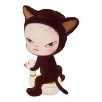 Yoshitomo Nara Cute Cat | Teevron