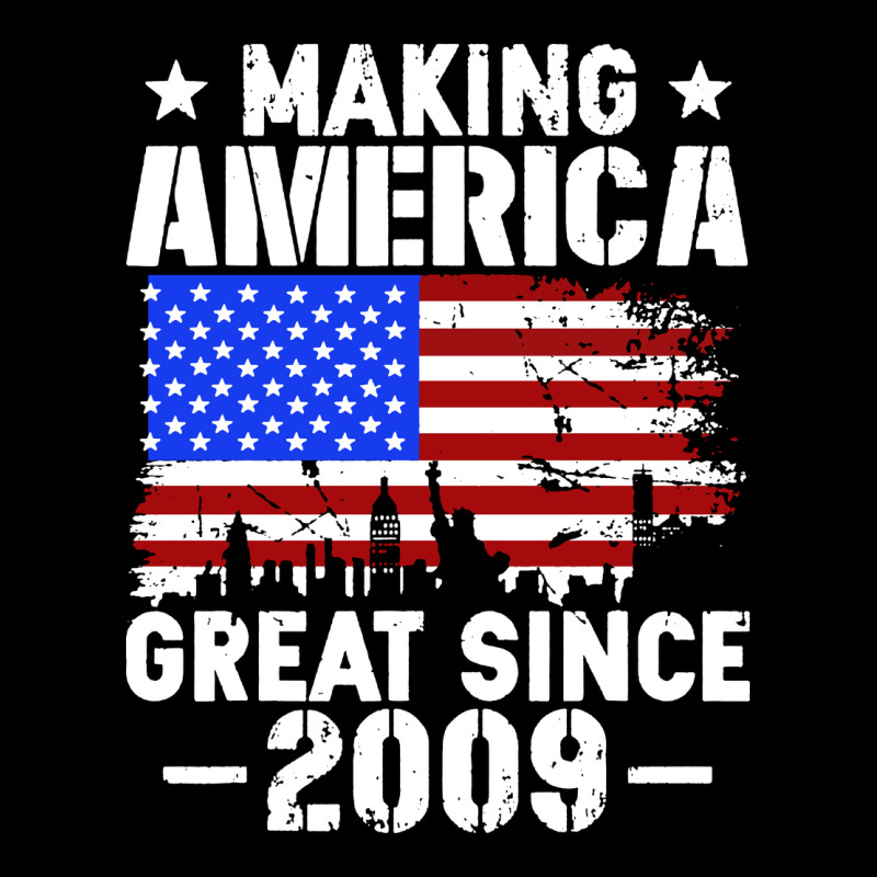 Vintage Making America Great Since 2009 Premium Tee by artisFamous | Teevron
