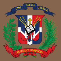 Dominican Republic Flag National Emblem Republica Dominicana T Shirt Premium Tee | Teevron