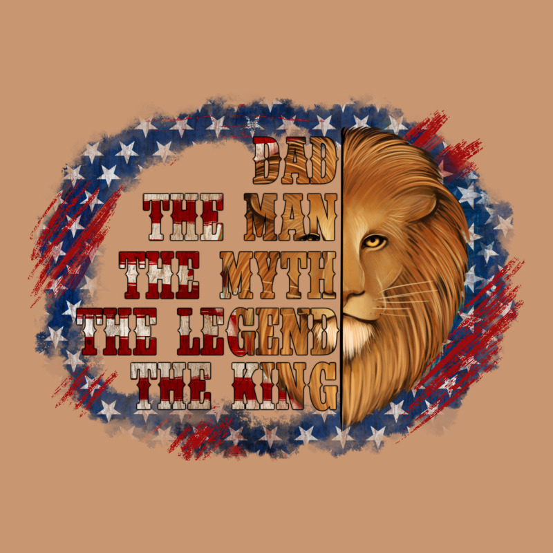 Dad The Man American Flag Heavyweight Hoodie by Jasminsmagicworld | Teevron
